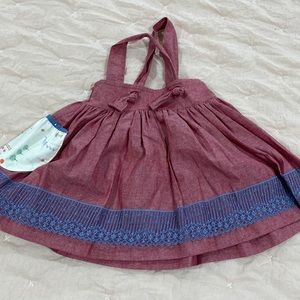 EUC SZ 2 ⭐️ Matilda Jane Platinum Knot Top/Dress